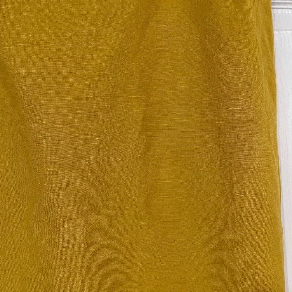 Kasper Mustard Pencil Skirt - Picture 2 of 5